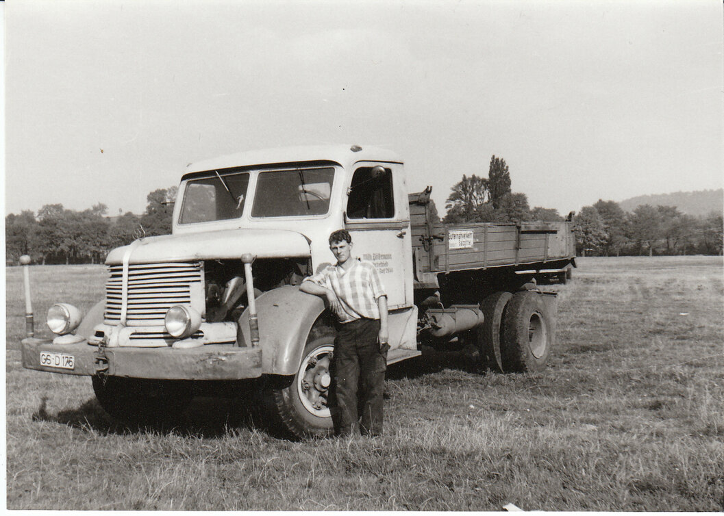 Krupp-Kipper, der damilige Stolz des Unternehmens.