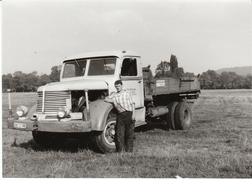 Einer unser ersten Fahrzeuge damals